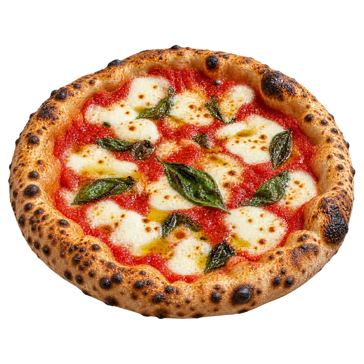 Neapolitan Margherita pizza